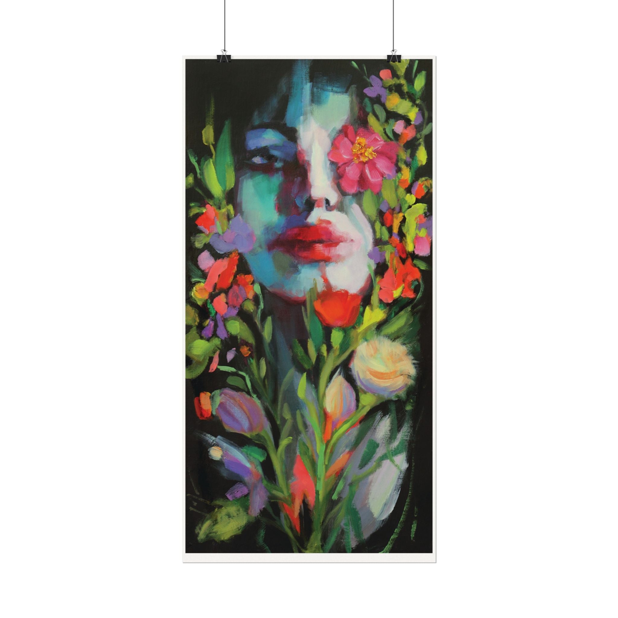 "Crimson and Clover" Fine Art Print