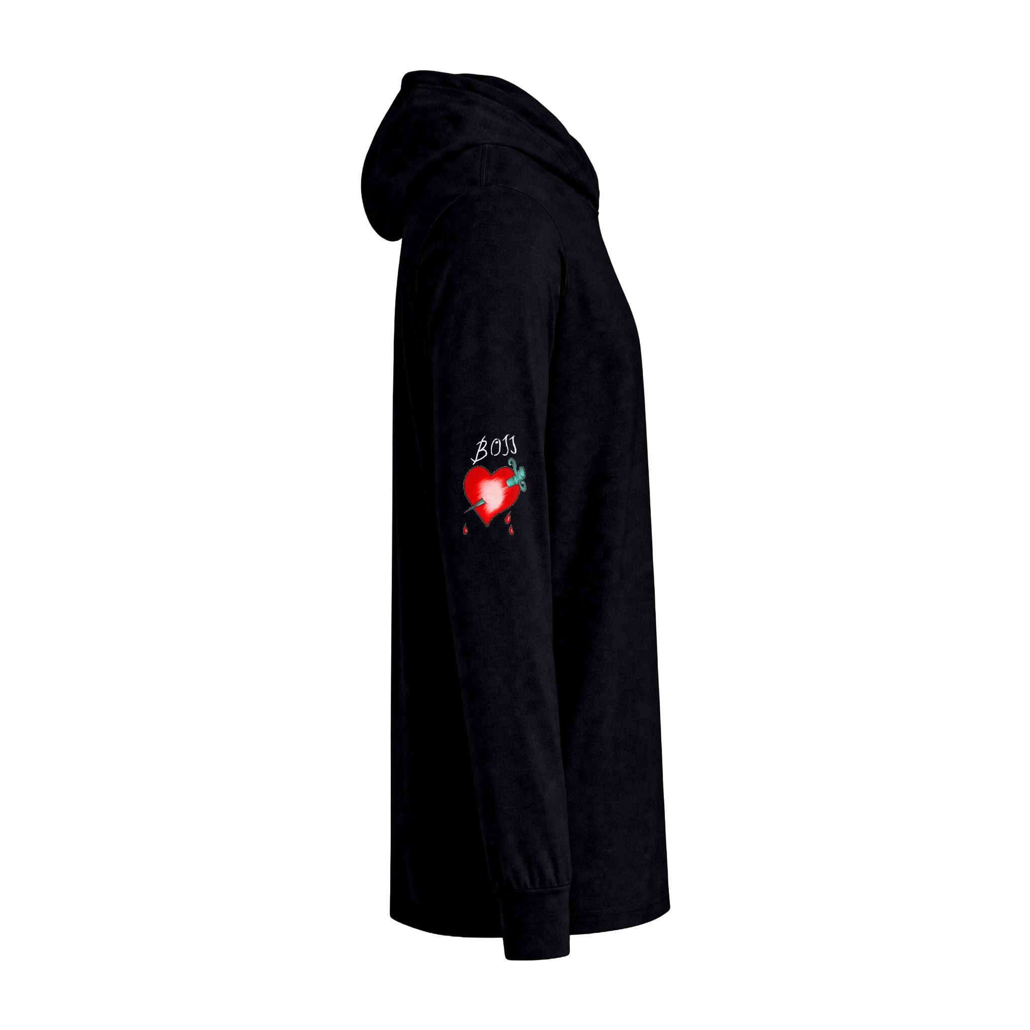Unisex Hooded Long Sleeve Tee