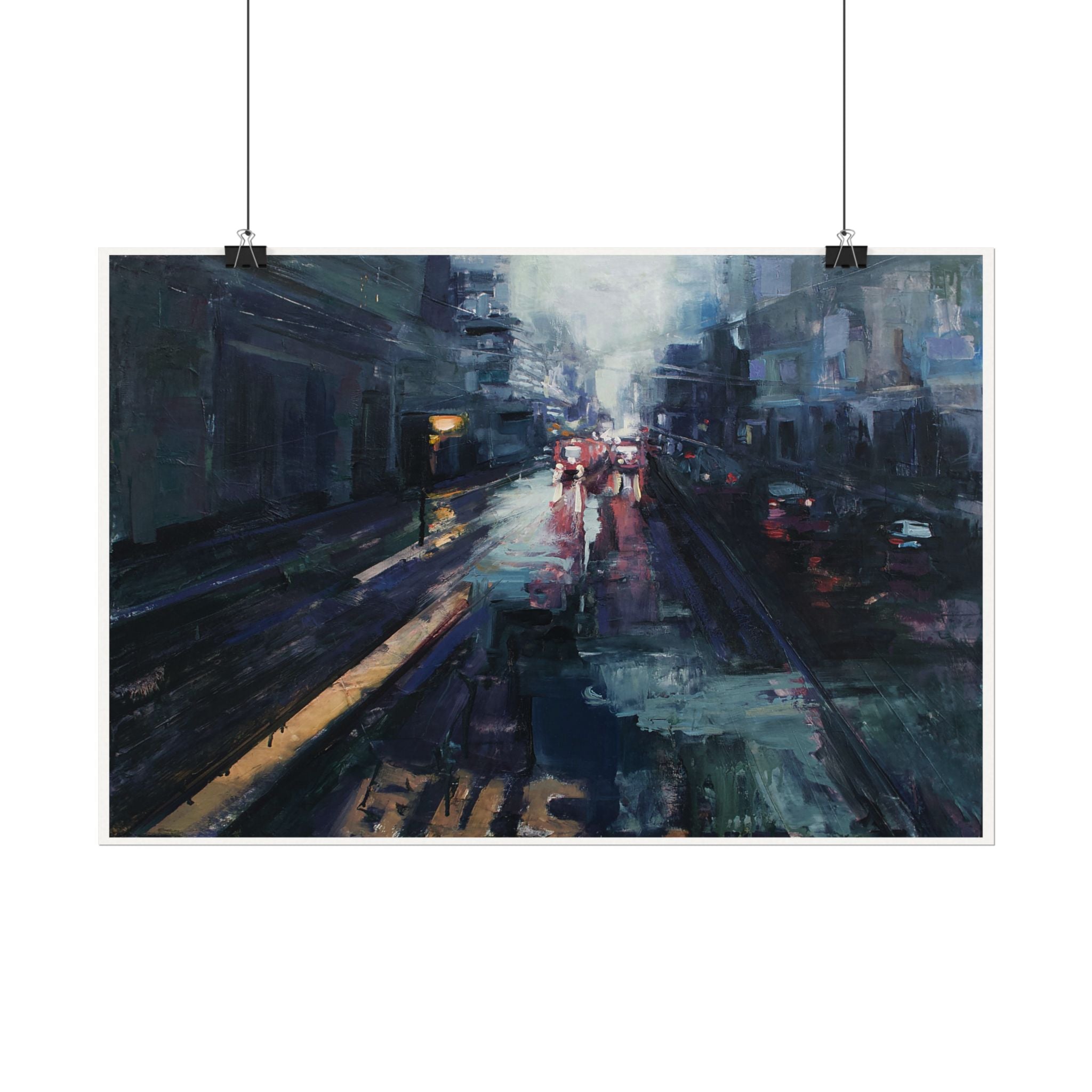 "Through the Rain" Fine Art Print