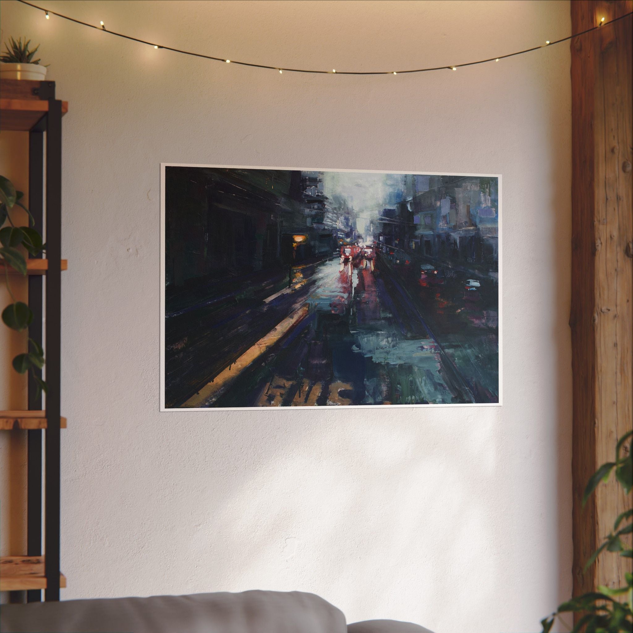 "Through the Rain" Fine Art Print