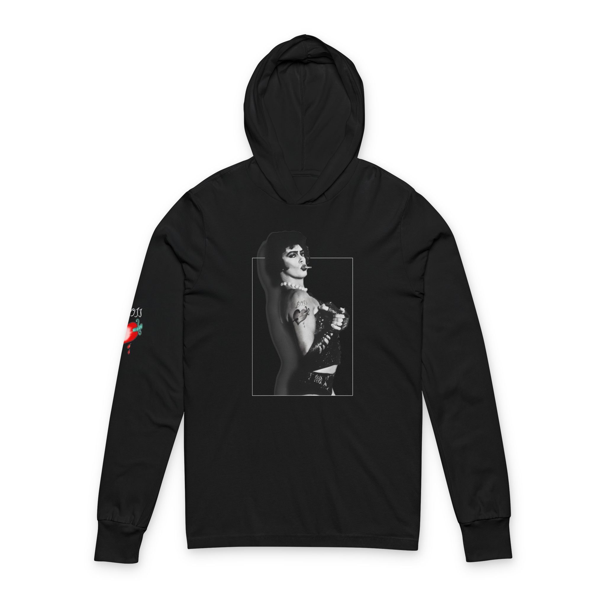 Unisex Hooded Long Sleeve Tee