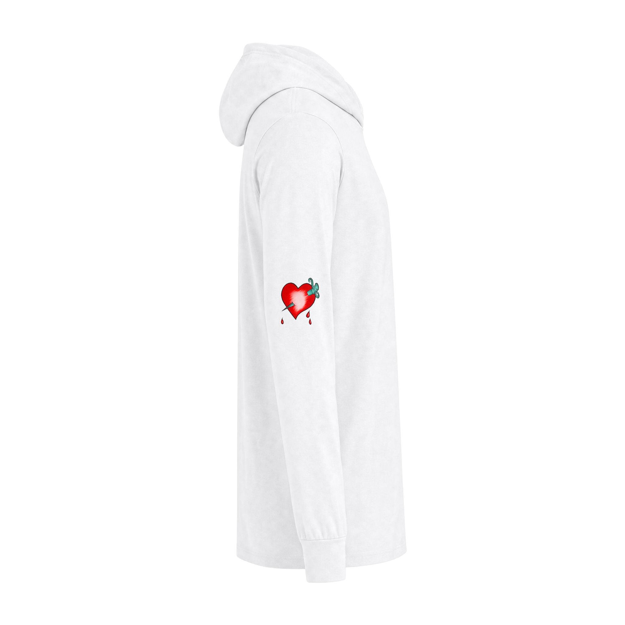 Unisex Hooded Long Sleeve Tee
