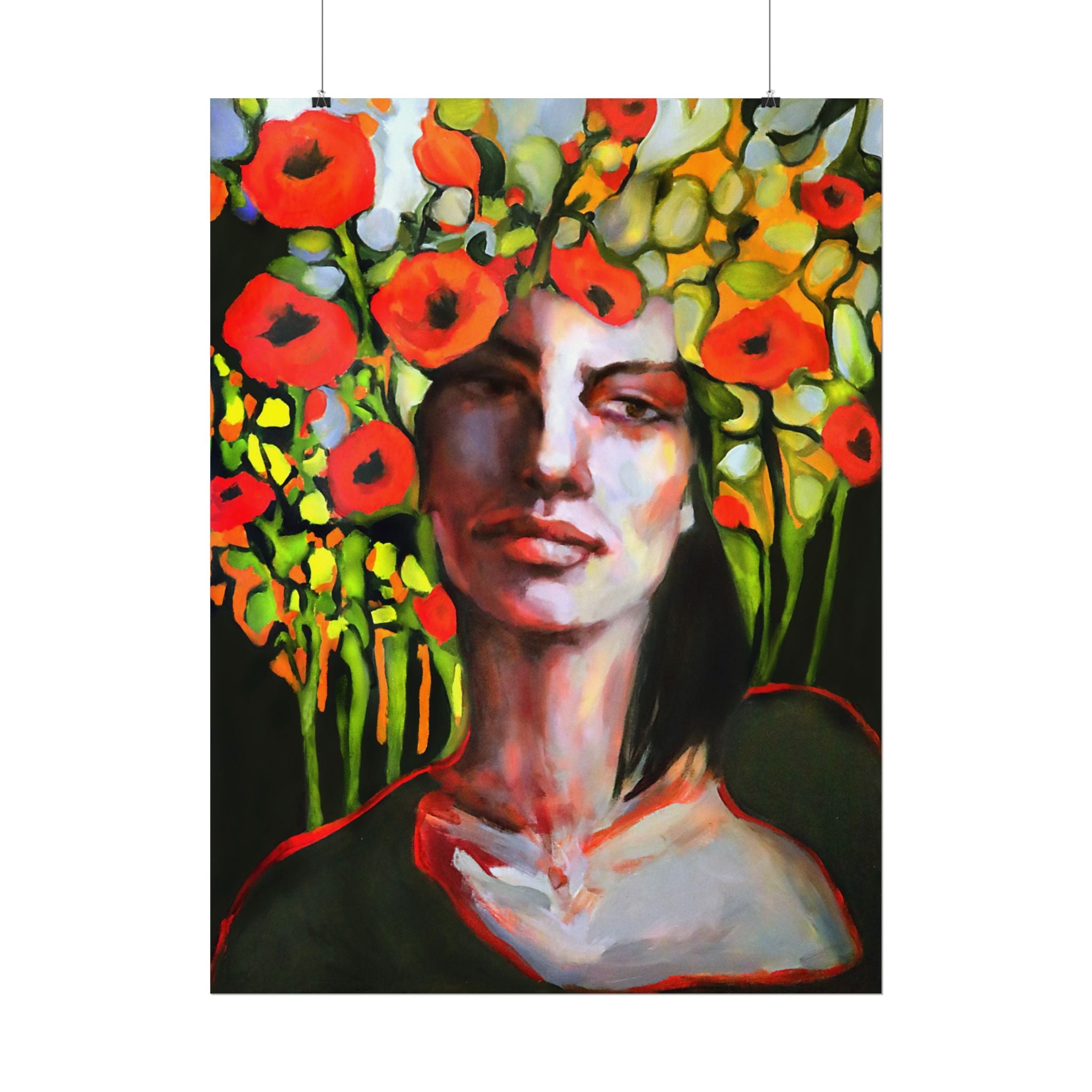 "Poppy Plays the Field" Fine Art Print