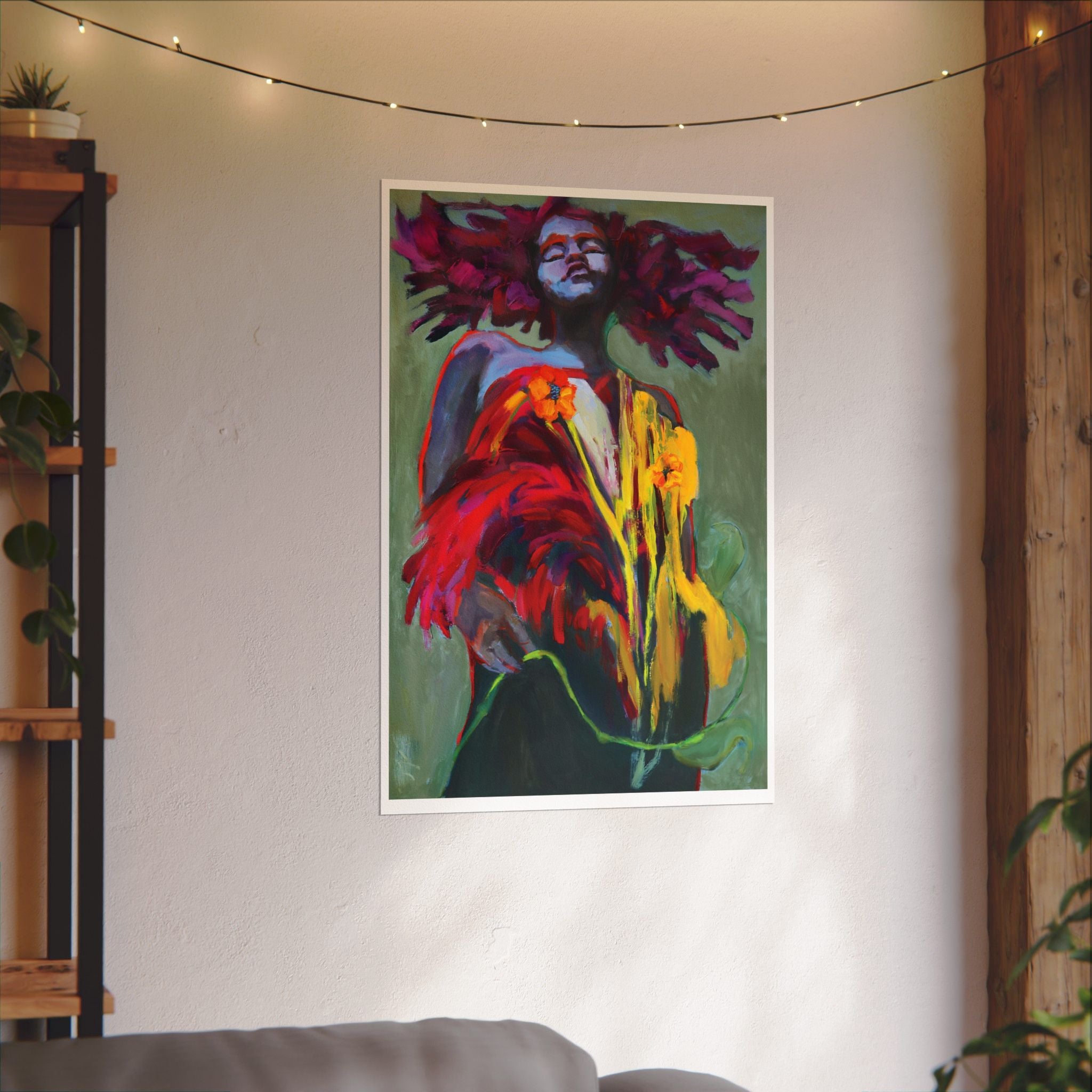 "She Blooms Anyway" Fine Art Print