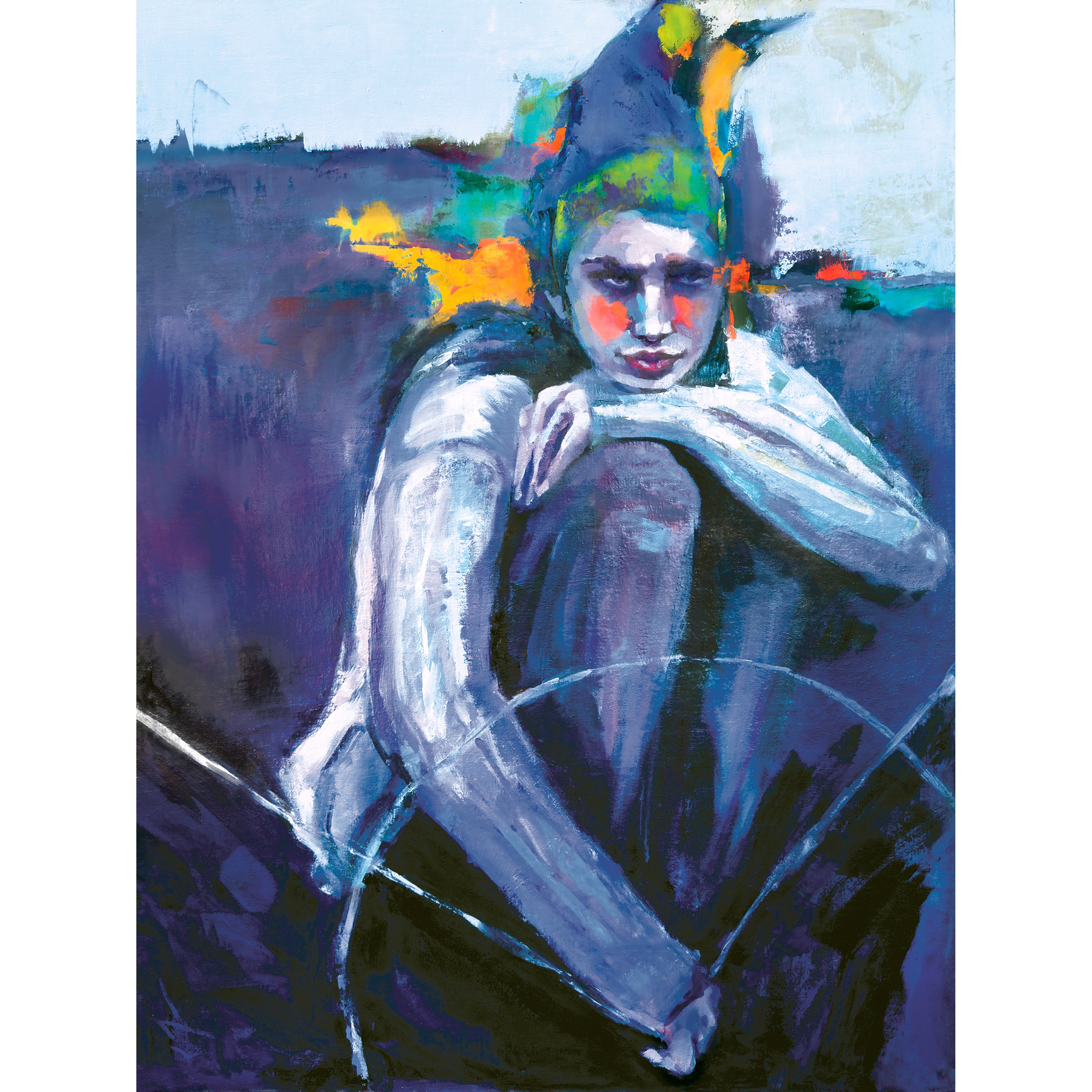 "Equilibrium" Original Oil, 30" x 40"