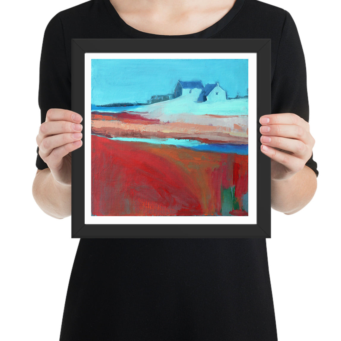 "Space of Stillness" Framed Paper Print