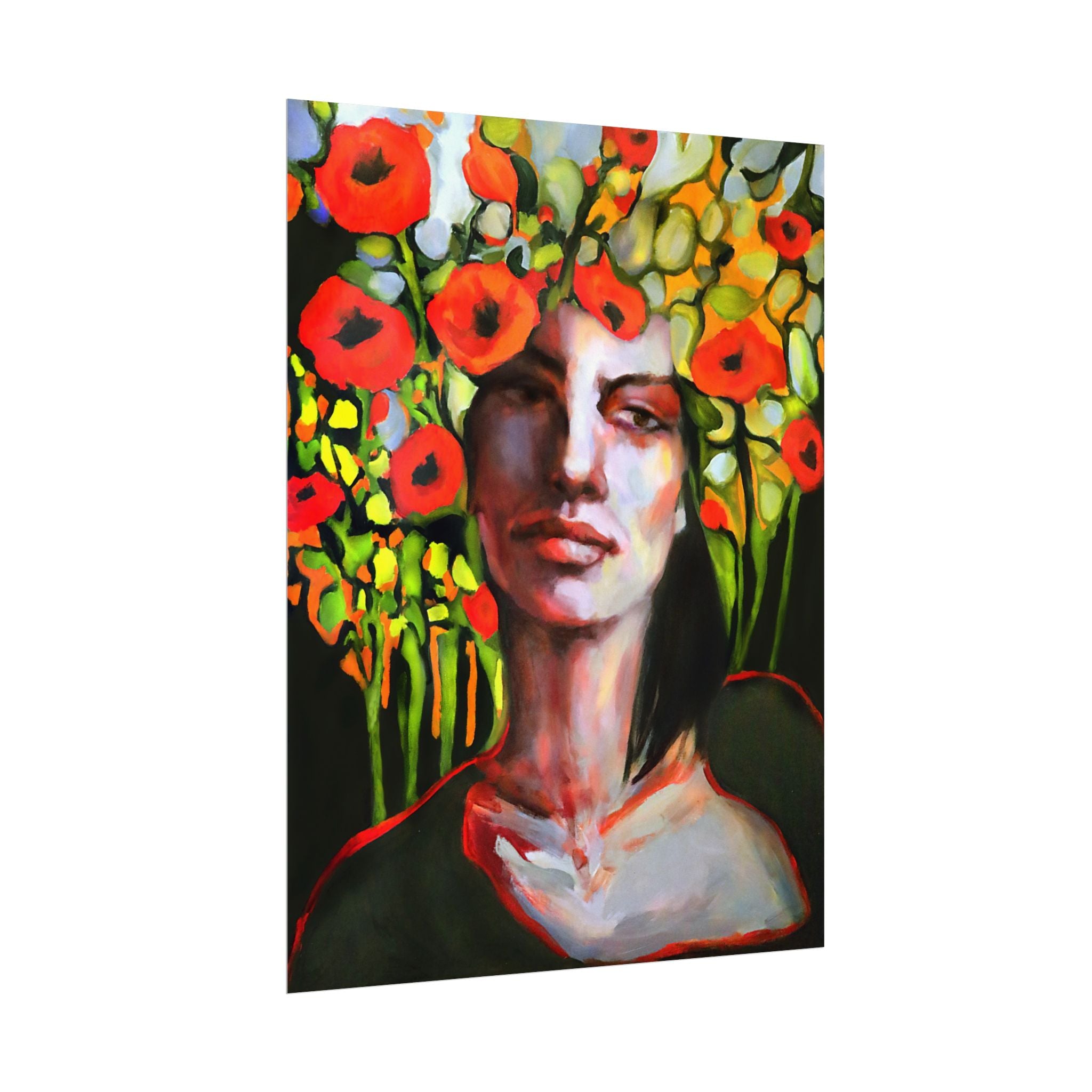 "Poppy Plays the Field" Fine Art Print