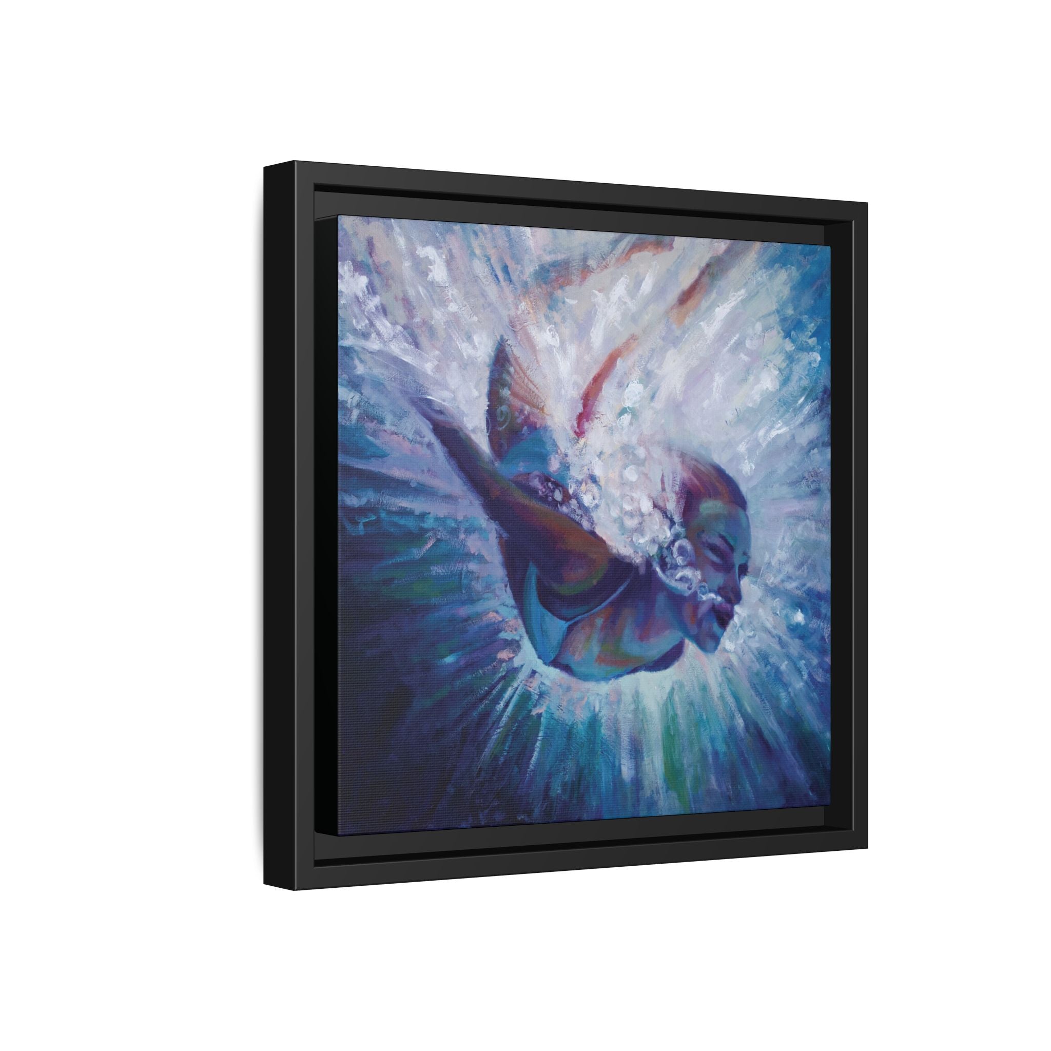 "Rebirth" Framed Canvas Print