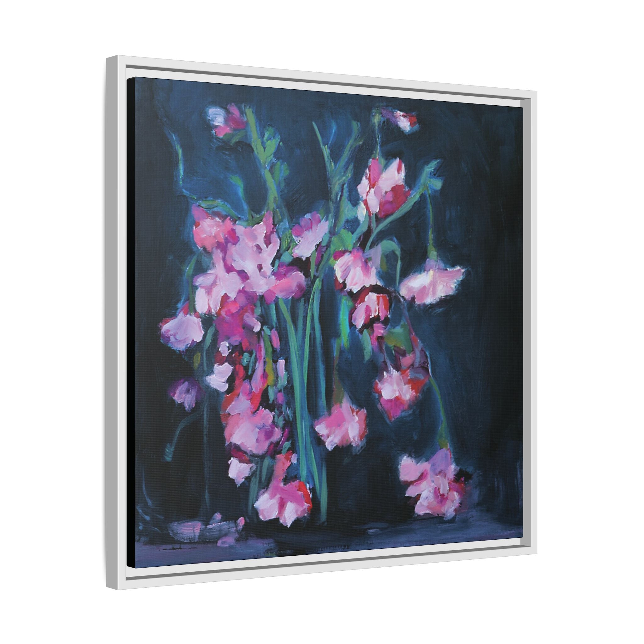 "Held Too Long" Framed Canvas Print