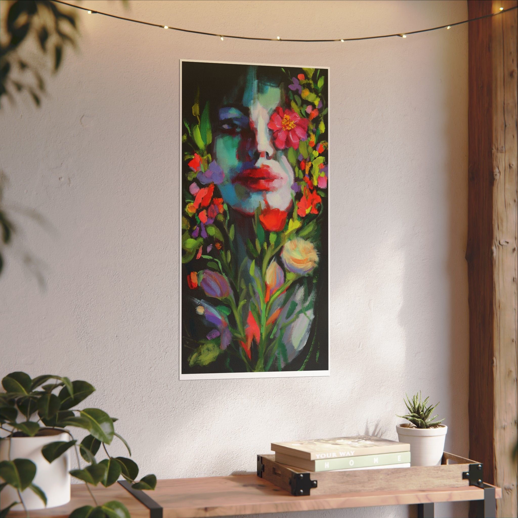 "Crimson and Clover" Fine Art Print