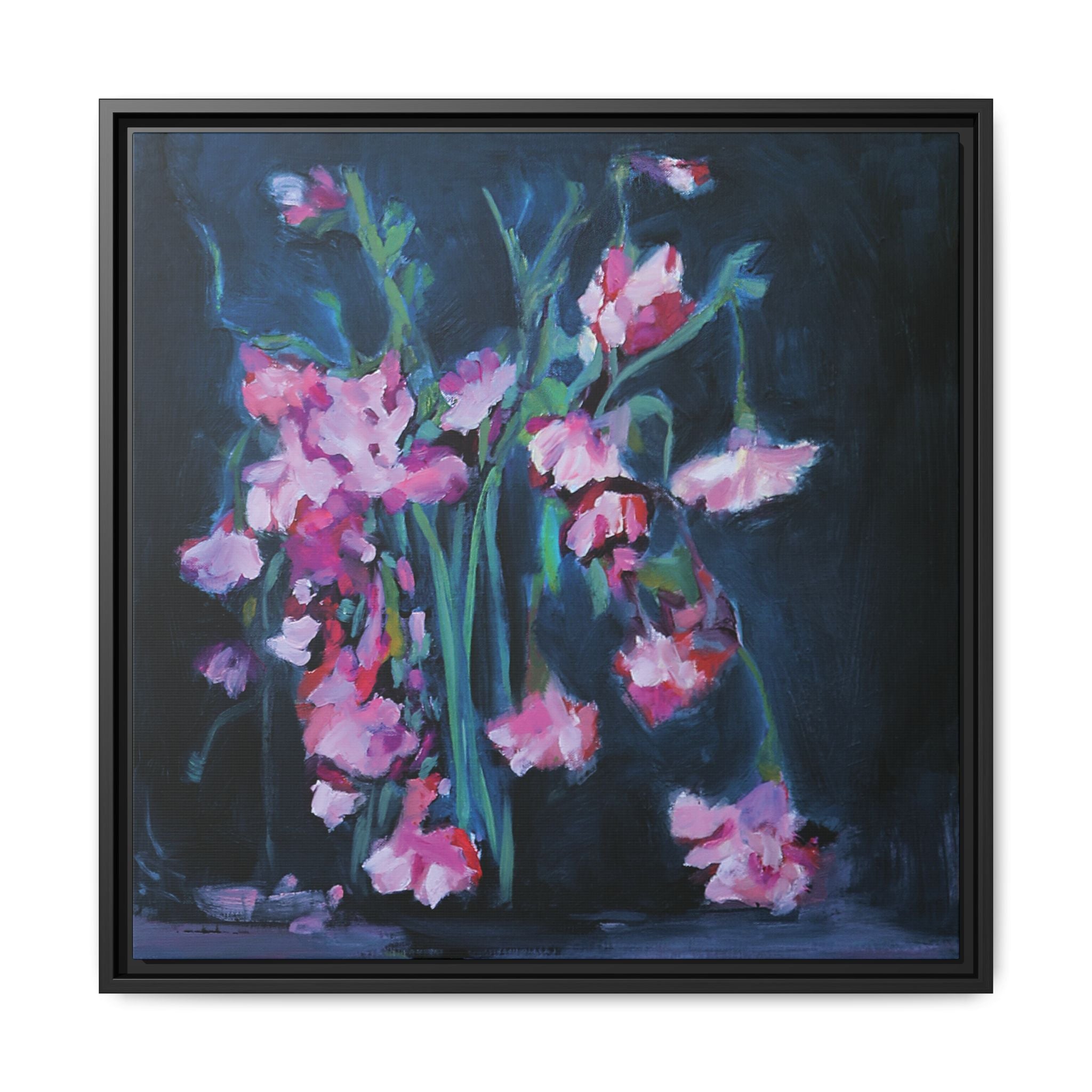 "Held Too Long" Framed Canvas Print