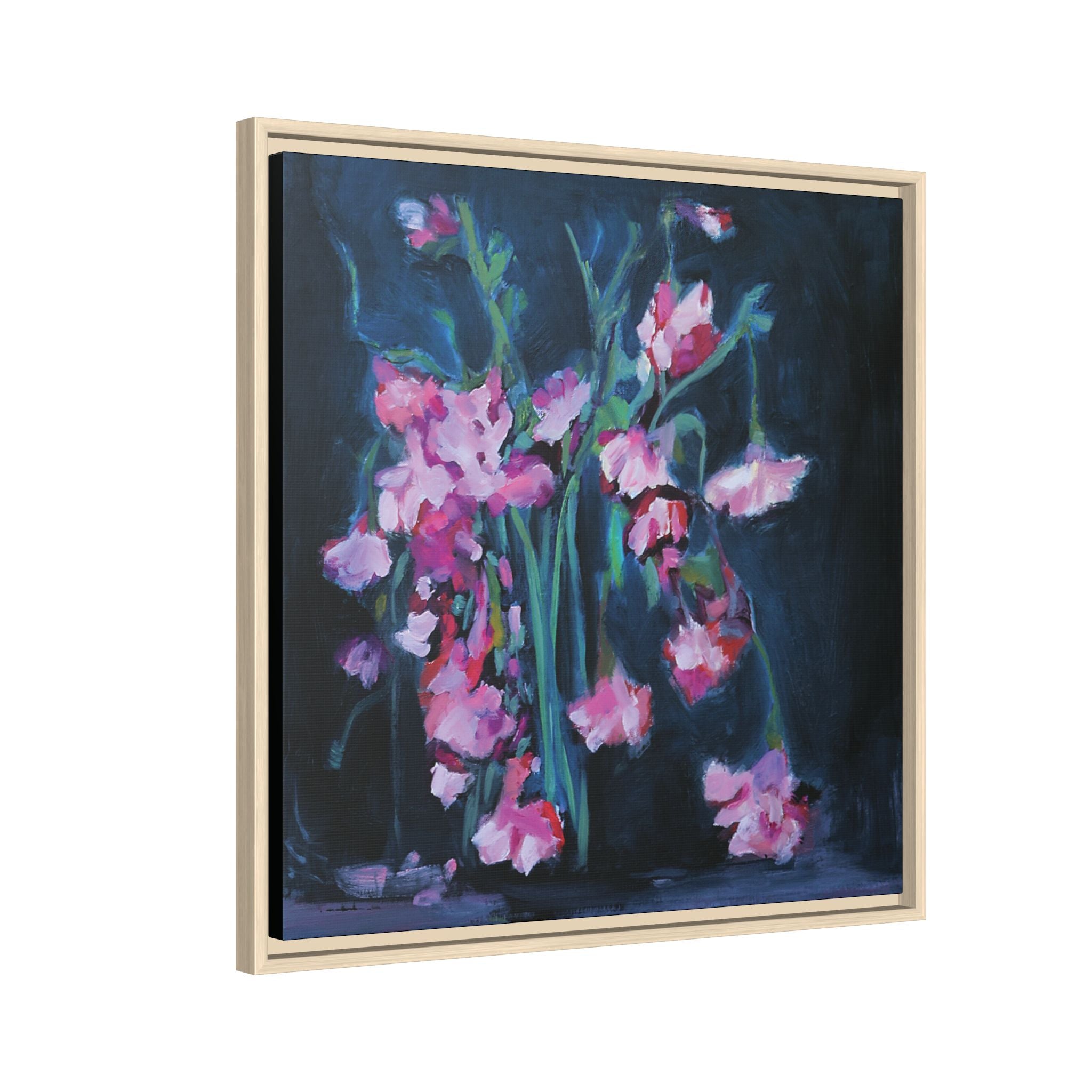 "Held Too Long" Framed Canvas Print