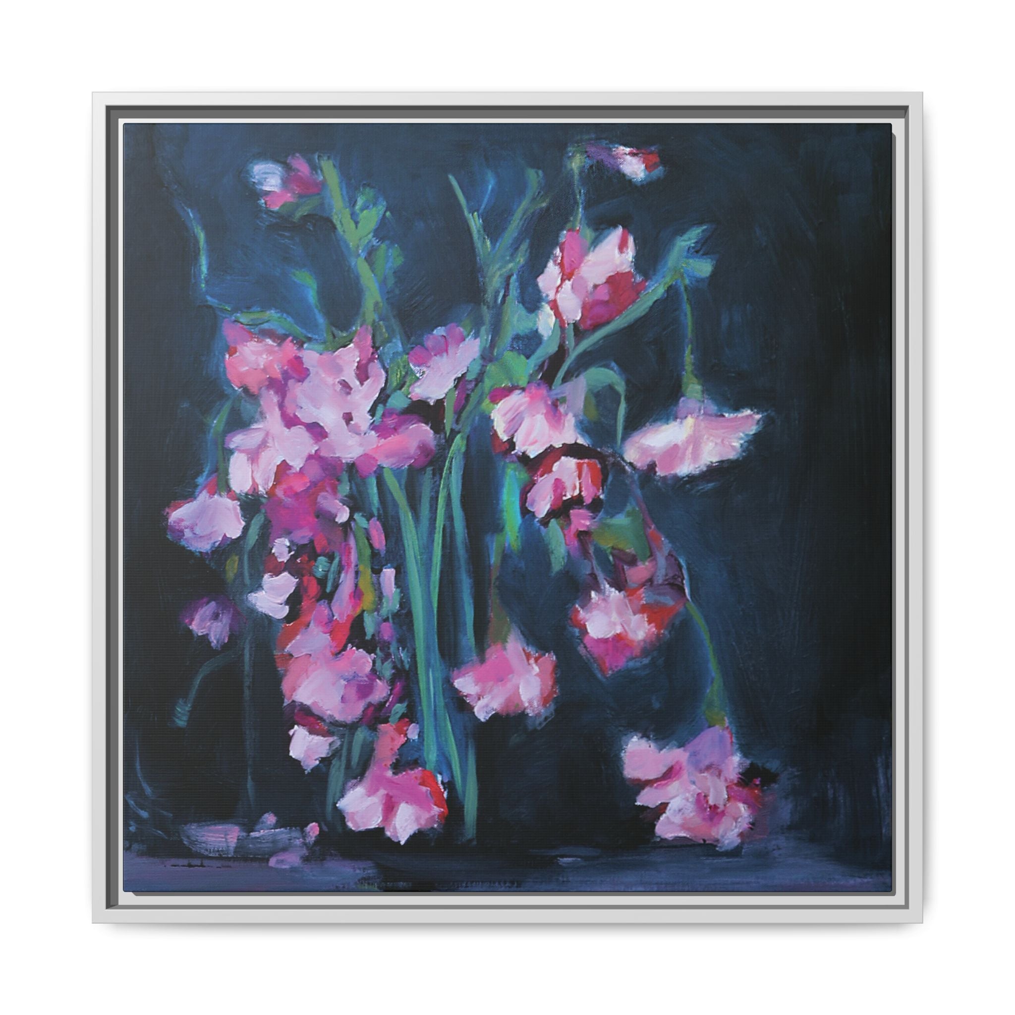 "Held Too Long" Framed Canvas Print
