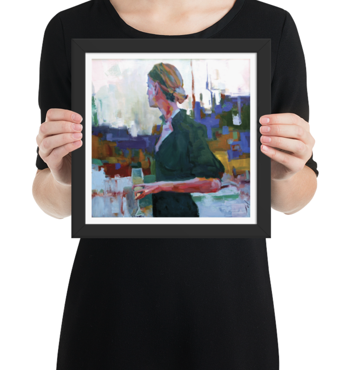 "Chilled" Framed Paper Print