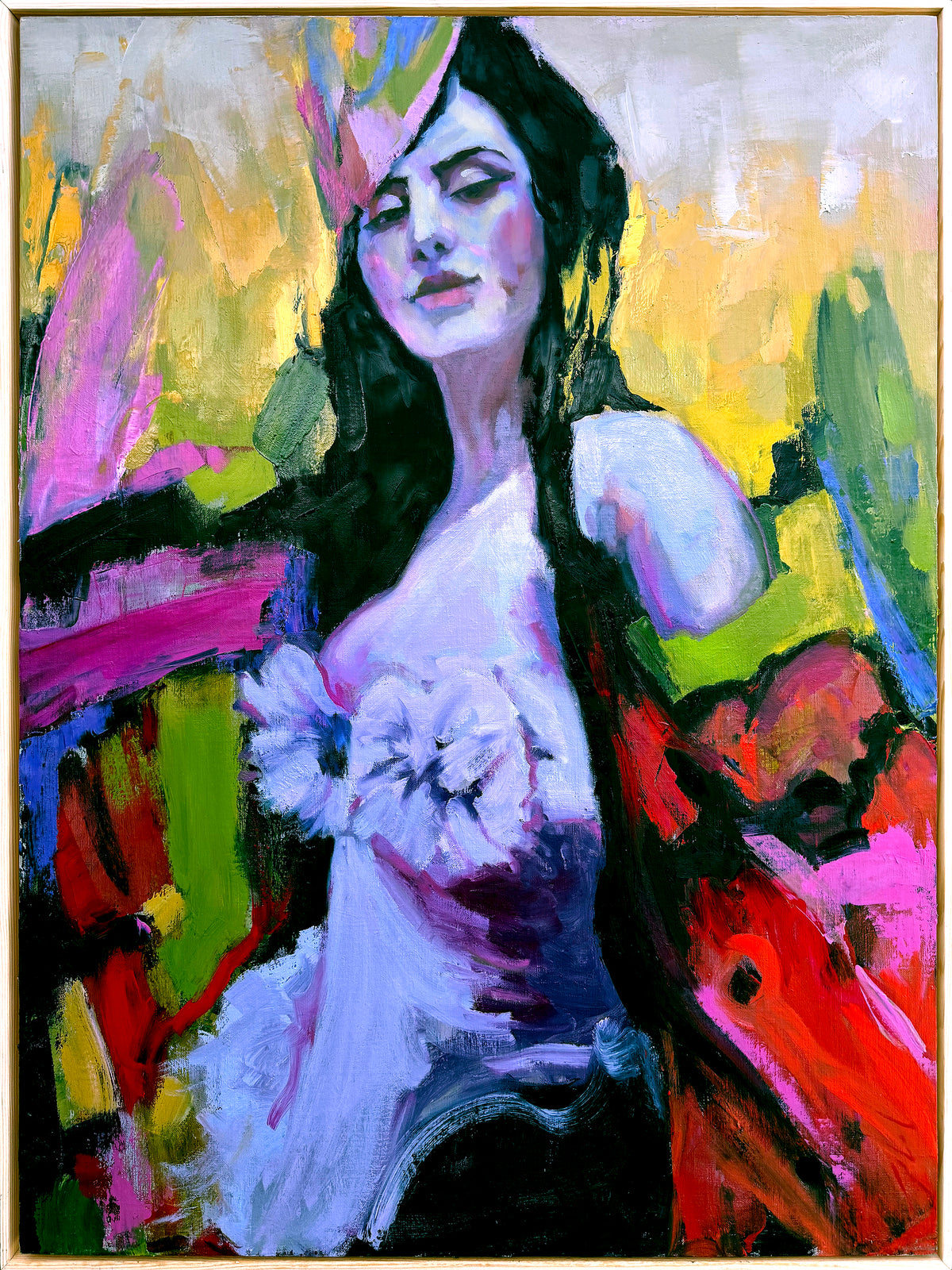 "La Dolce Vita" Original Oil, 31" x 41"